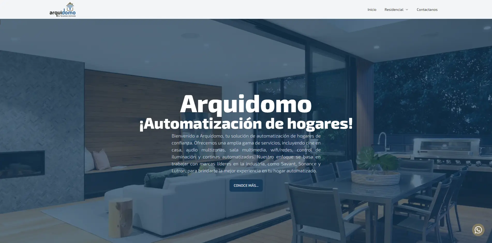 Arquidomo — Selección visual