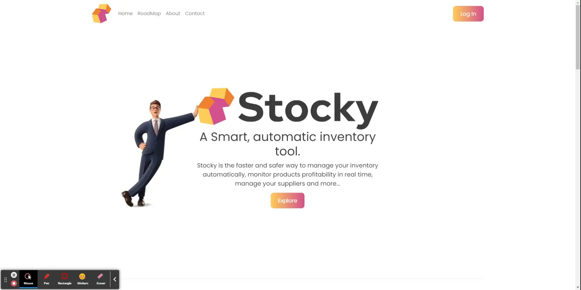 Stocky — Selección visual